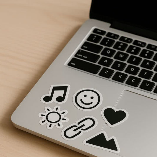 Minimalist Sticker Pack (25 pcs)